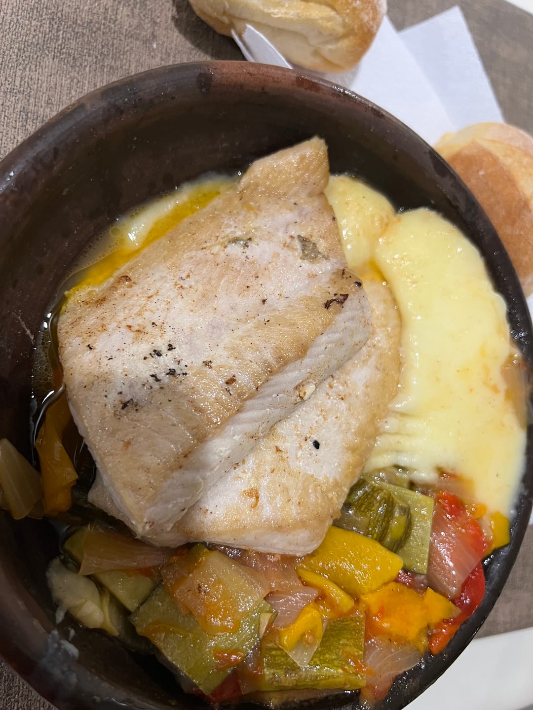 Customer photo review of Reineta con "Aligot"