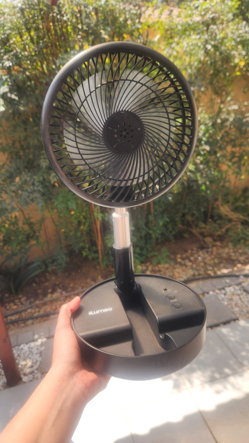Customer photo review of Lumeo Smart Fan