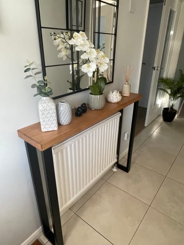 Customer photo review of Rustic Console Table | 22.5cm Depth