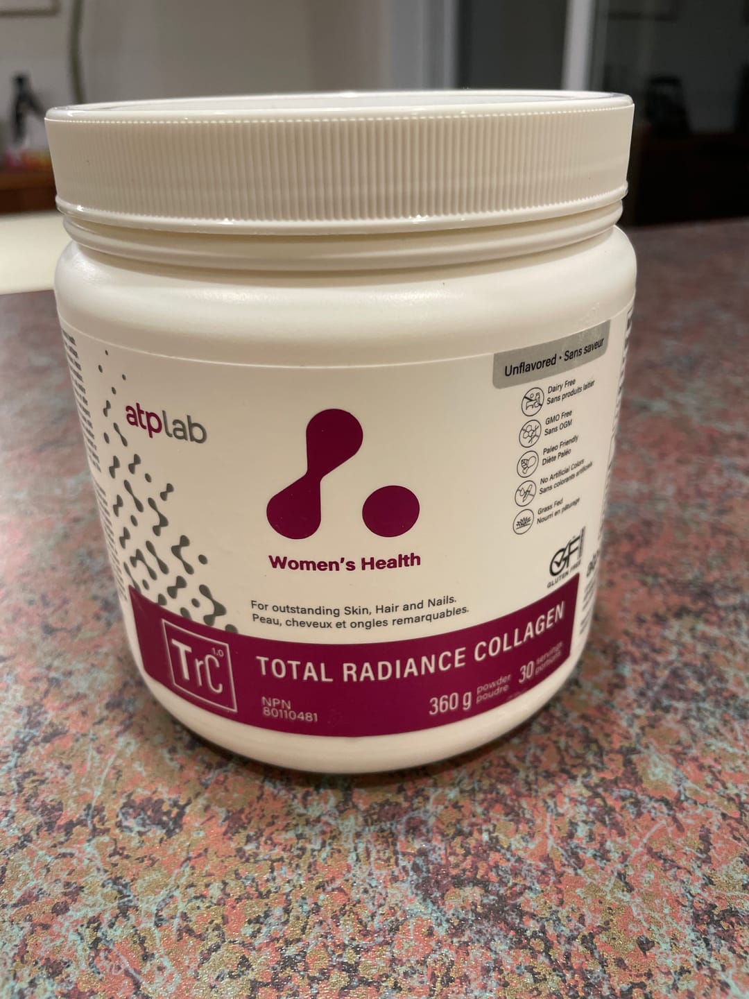 Customer photo review of ATP Lab - Total Radiance Collagen - 360g