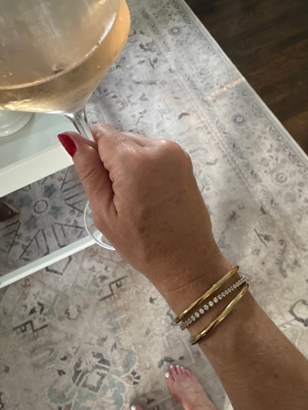 Customer photo review of Classic Oval Bangle