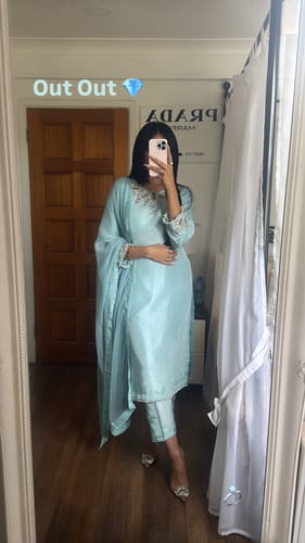 Customer photo review of ASB-11 - Frozi Readymade Raw Silk