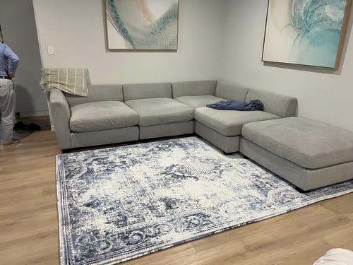 Customer photo review of The Mellow Mat v2® Designer Print | Frosthaven (Soft Touch Sensory Tatami Rug) PR11