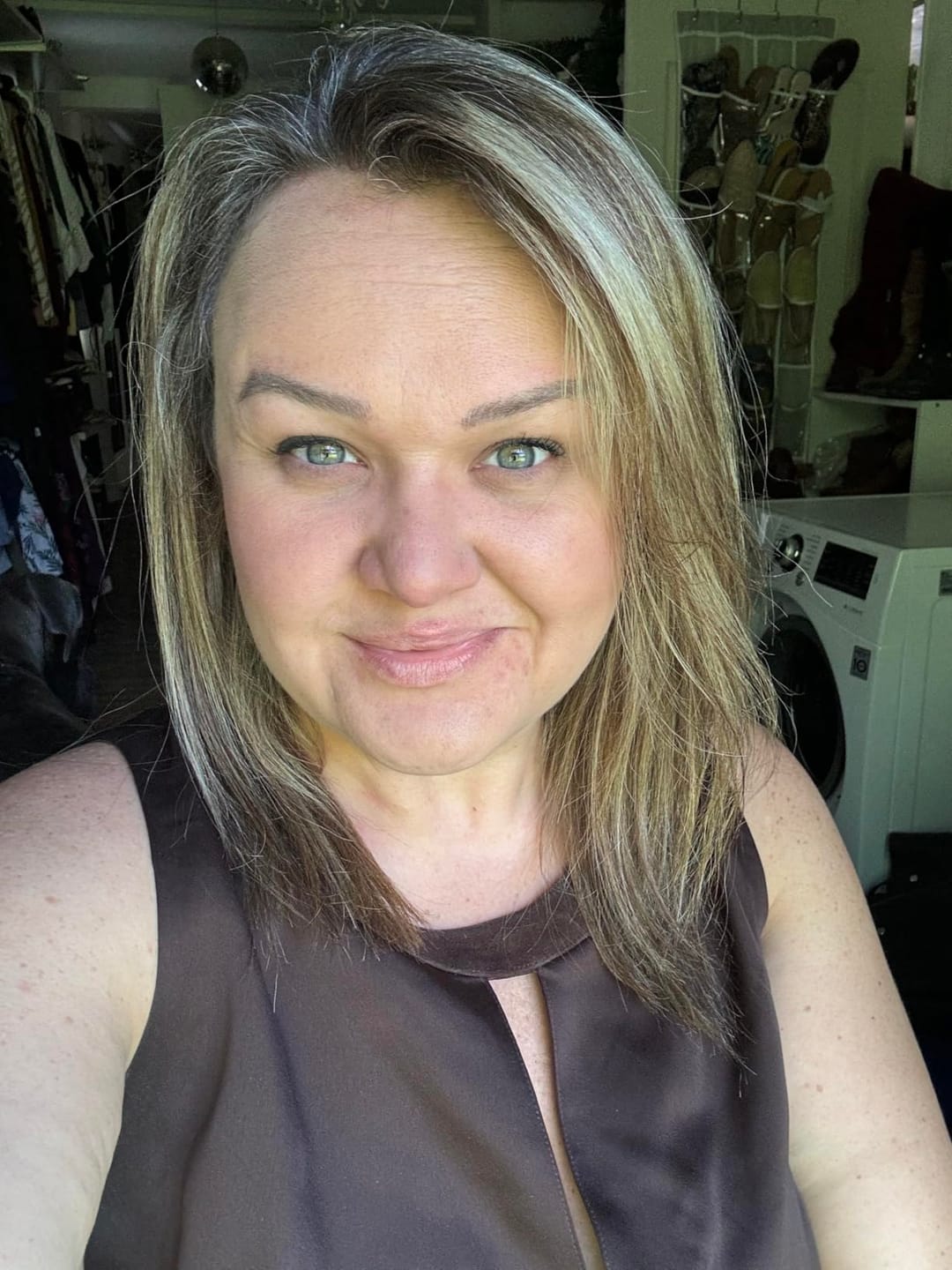 Customer photo review of KERAGEN Brazilian Keratin Treatment - Professional Smoothing Kit for Frizzy Hair