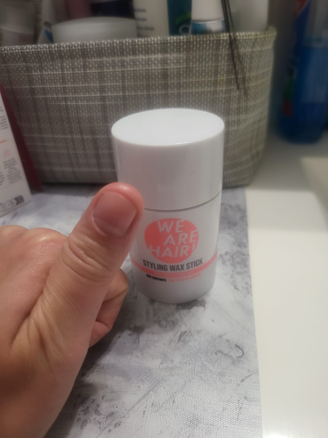 Customer photo review of Wax Stick anti-frisottis