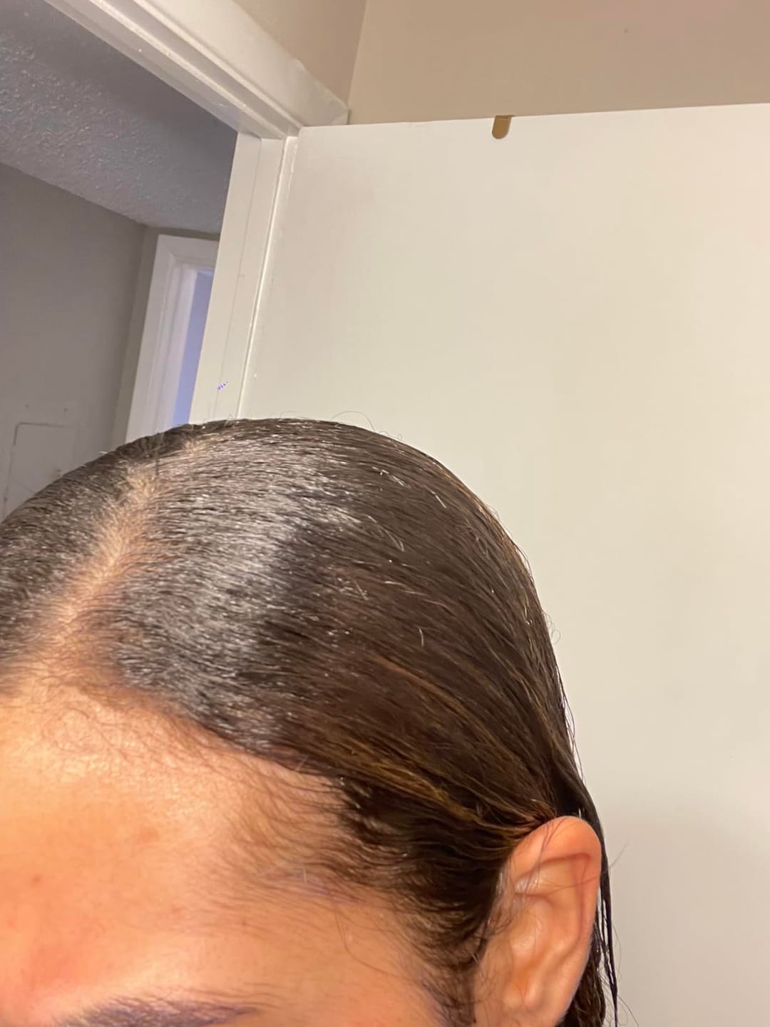 Customer photo review of KERAGEN Brazilian Keratin Treatment - Professional Smoothing Kit for Frizzy Hair