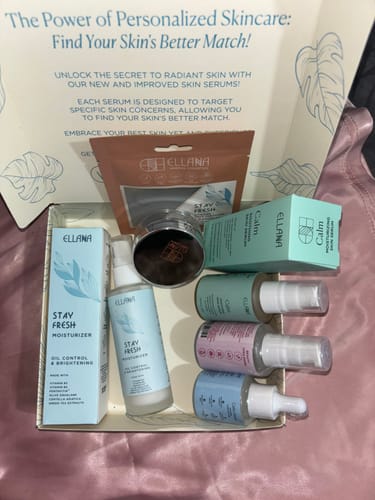 Customer photo review of Stay Fresh Moisturizer Controls Oil and Brightens