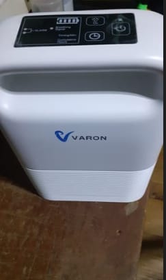 Customer photo review of VARON 5L Pulse Flow Portable Oxygen Concentrator VP-2