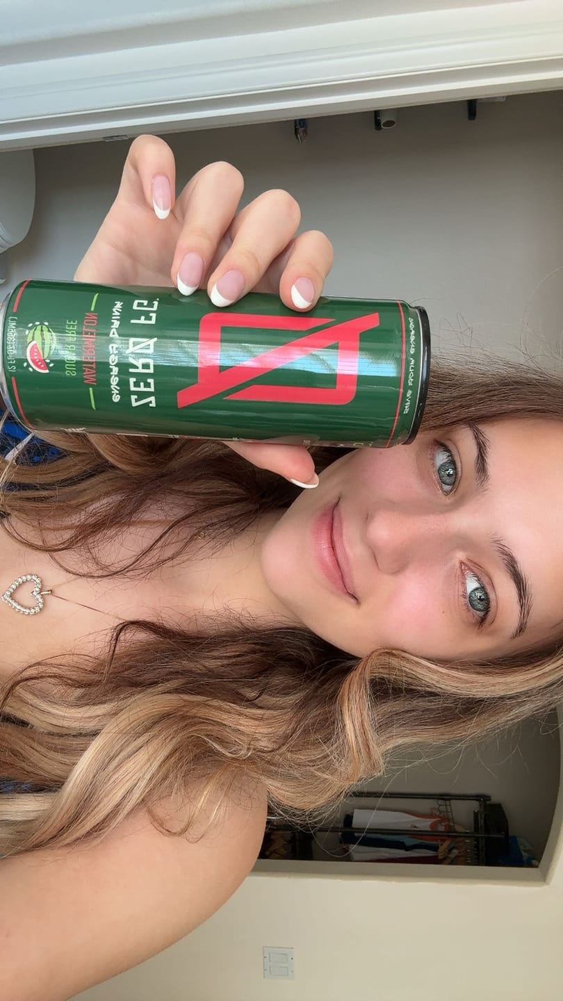 Customer photo review of ØFG Energy Drink - Watermelon Sugar Free
