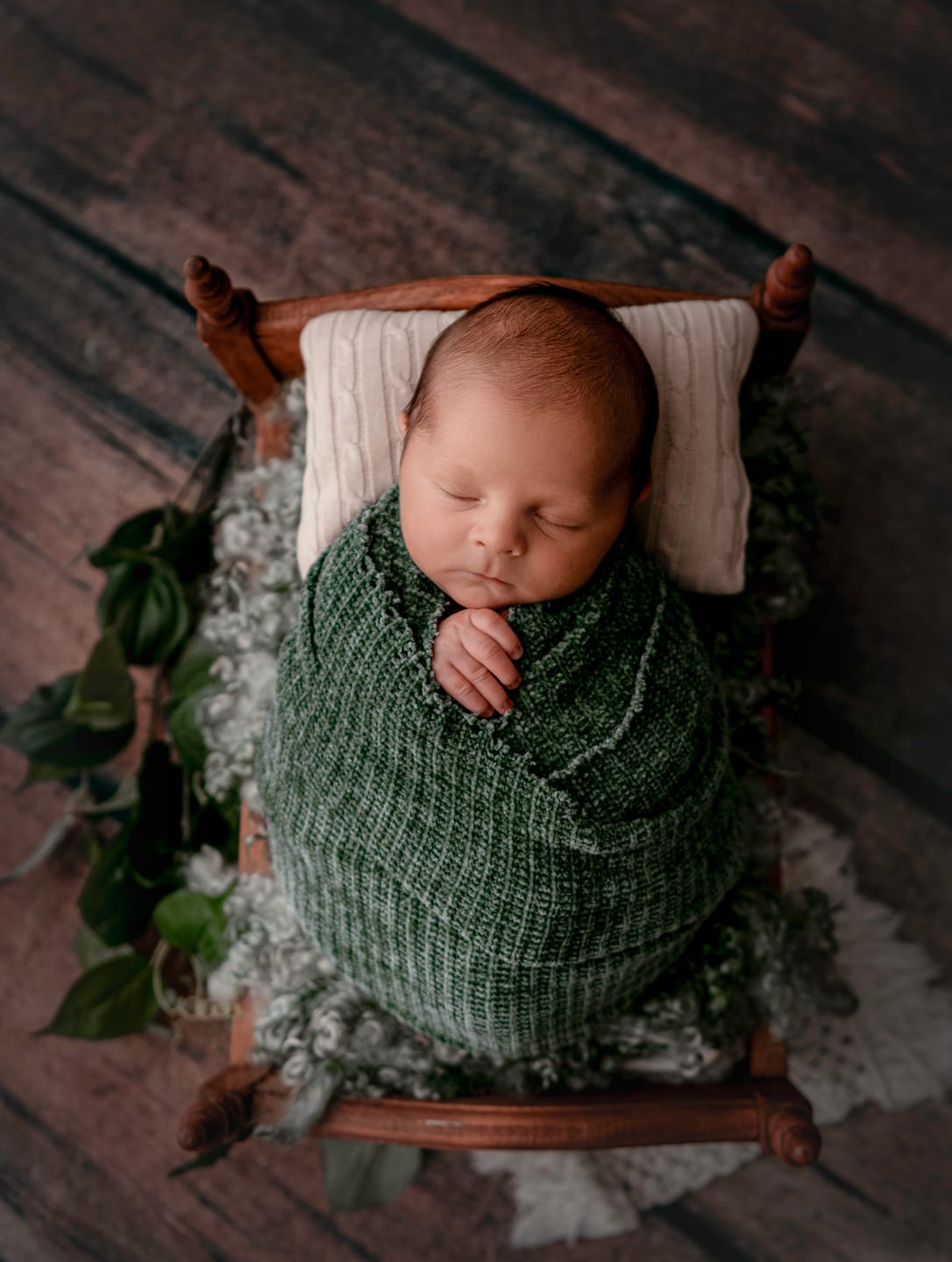 Customer photo review of Baby Butter Newborn Skin Retouching Photoshop Actions