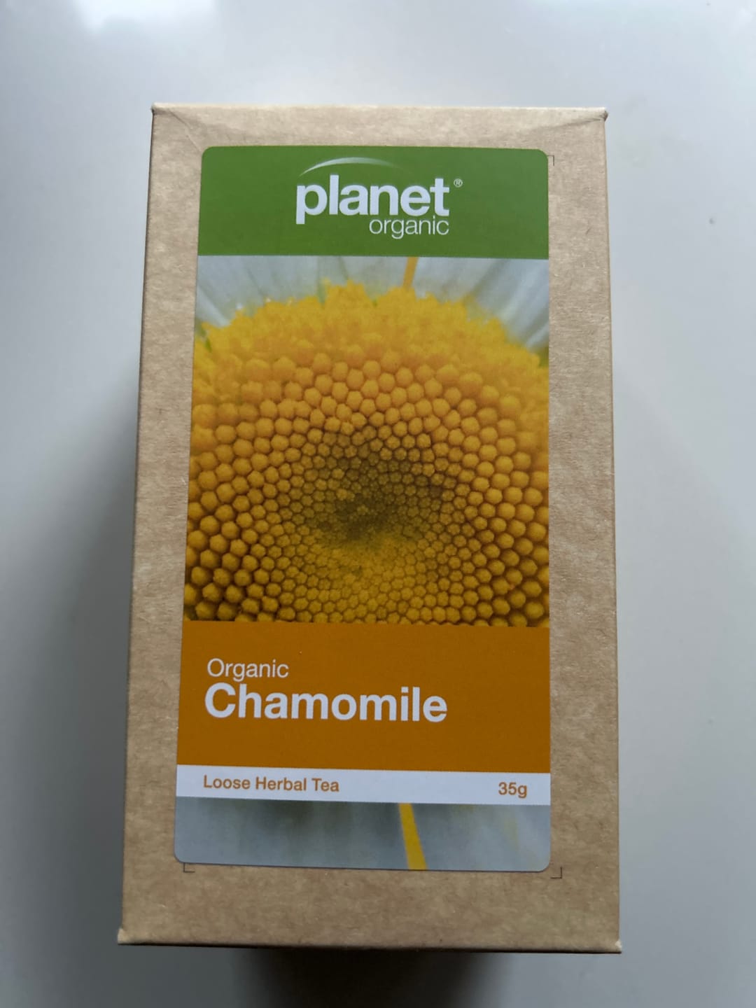 Customer photo review of Chamomile Loose Leaf Tea 35g - Certified Organic