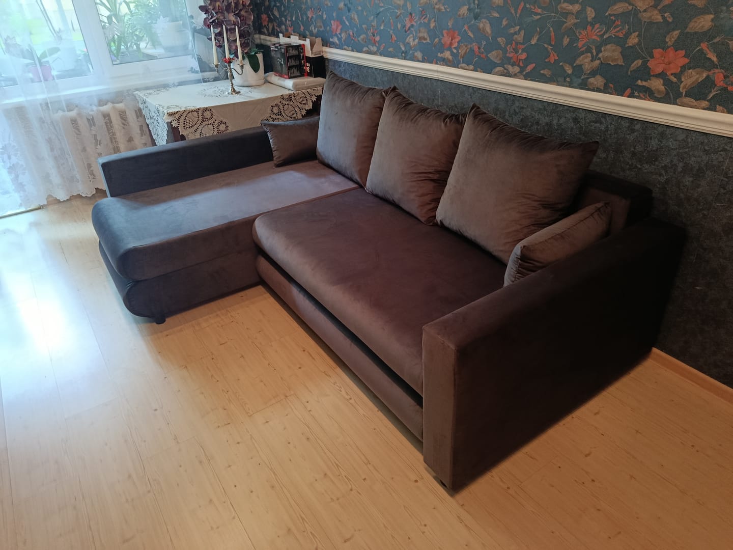 Customer photo review of Minkštas kampas NINA-2