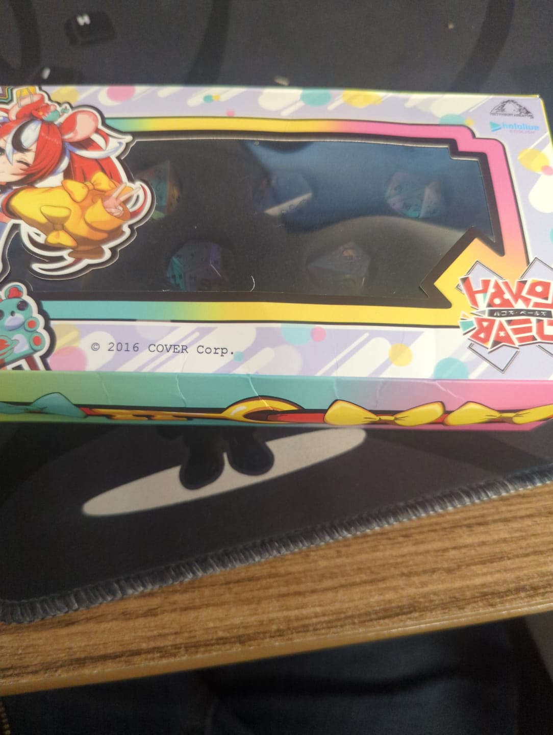 Customer photo review of PRE-ORDER | Baelz Dice Set | hololive x MMG Exclusive
