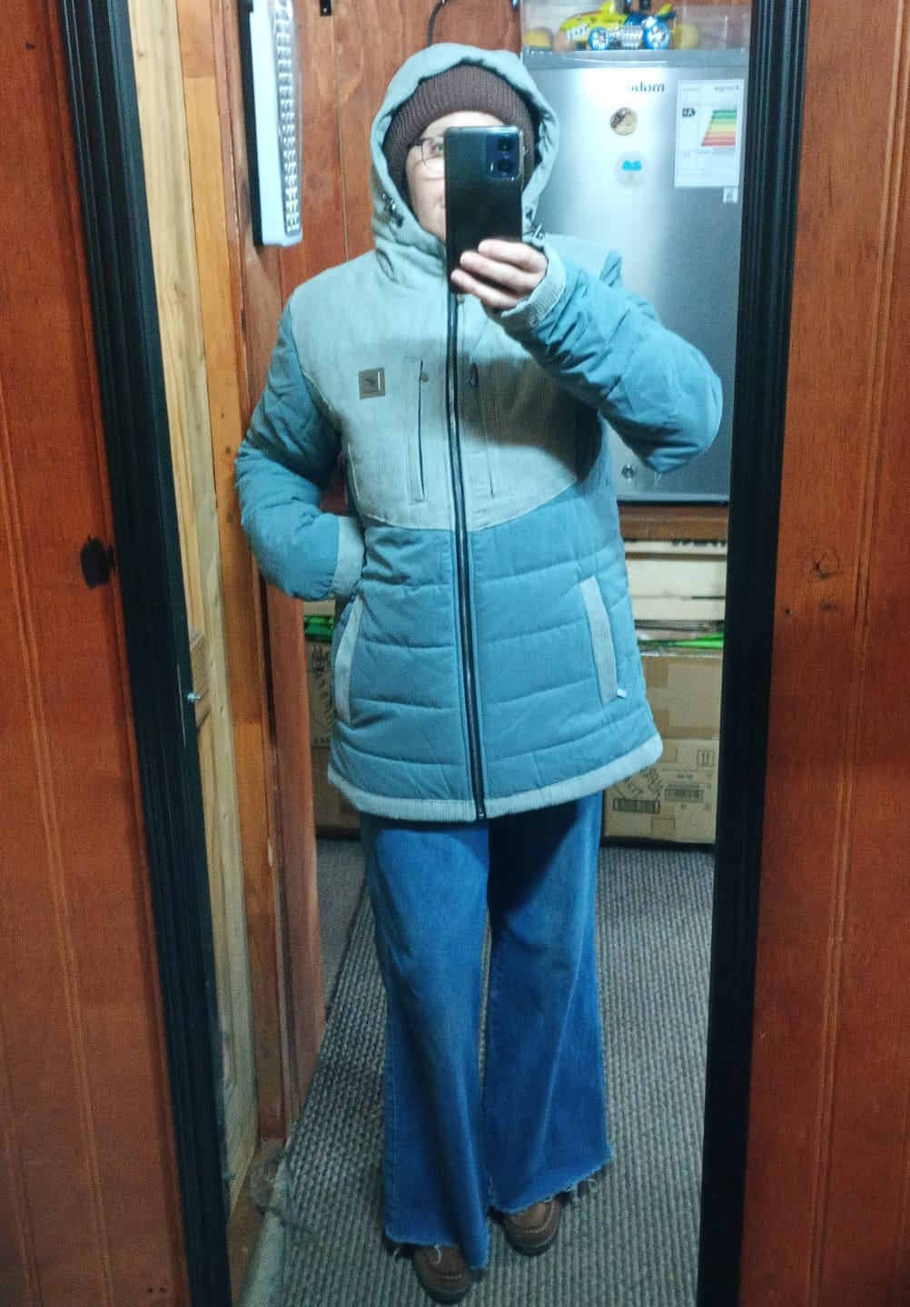 Customer photo review of Chaqueta All Trails Blue (Hombre)