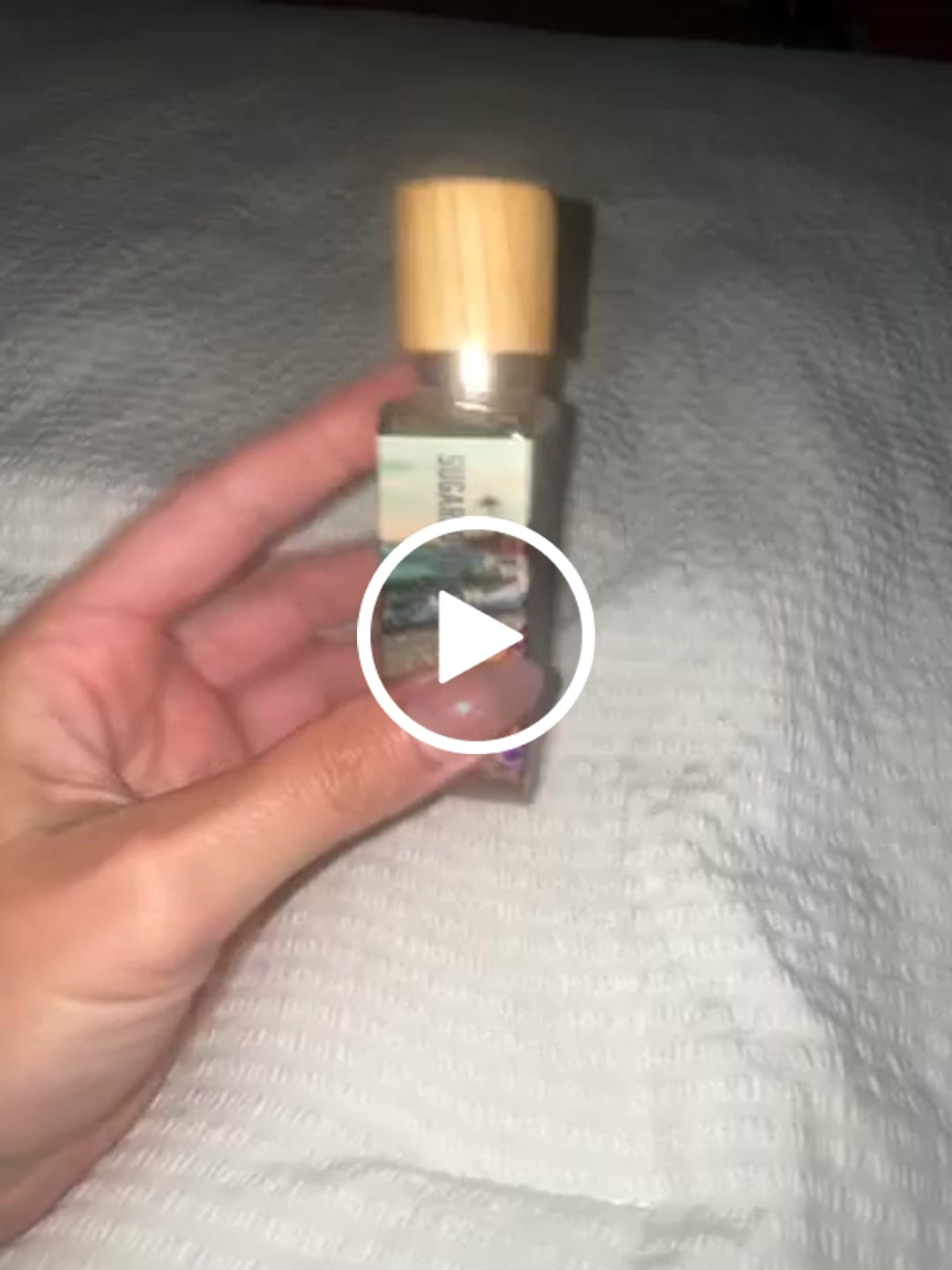 Customer video review of Sugared Violet & Sandalwood