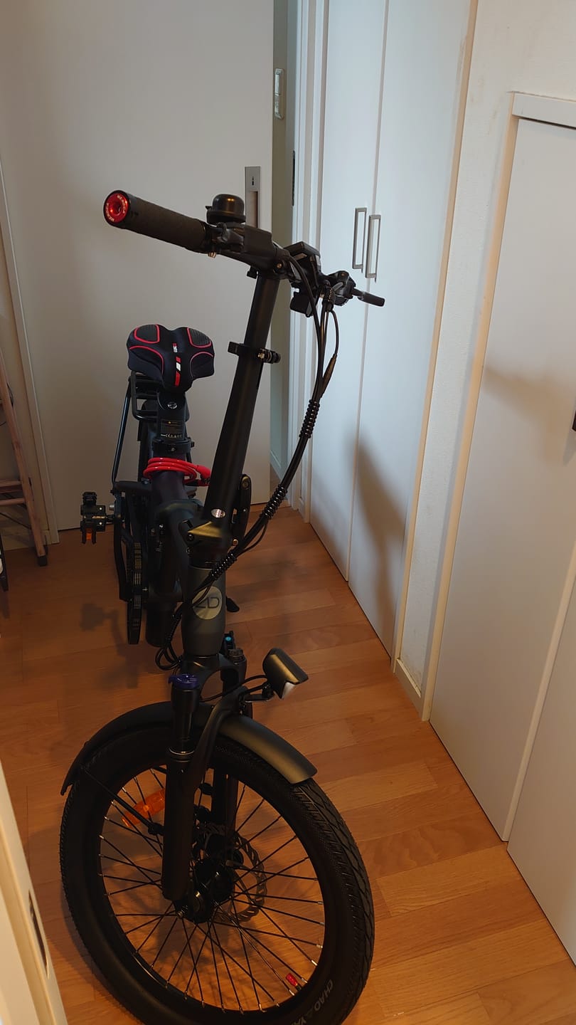 Customer photo review of ADO AIR 20 PRO 折りたたみ電動アシスト自転車 自動変速機能搭載