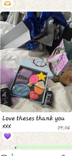 Customer photo review of Celebration Biscuit Box