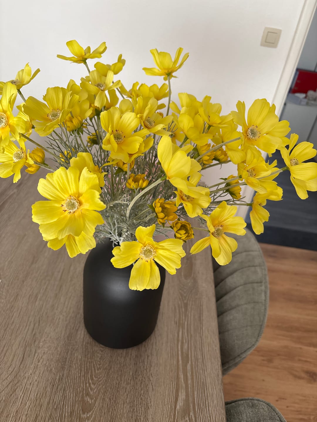 Customer photo review of Casa vaas - Mat zwart