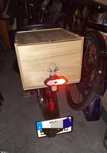 Customer photo review of Clignotants vélo Sonores Beamy™ - Promo 2+1 Gratuit