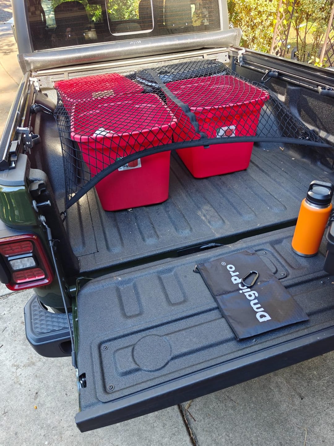 Customer photo review of LockeDown™ Elastic Cargo Net