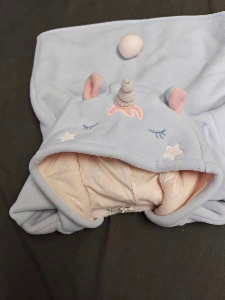 Customer photo review of Dave&Bella Girls/Boys Autumn Zoo Series Warm Playful Fleece Jacket Coat