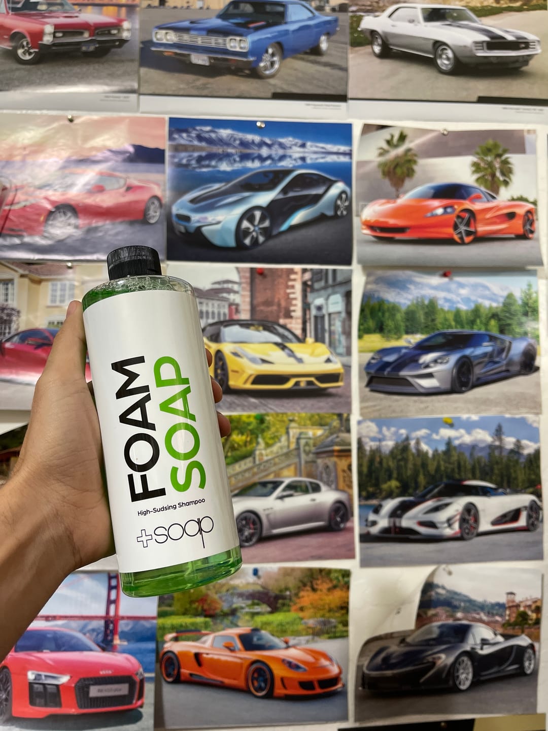 Customer photo review of +Soap Auto Shampoo