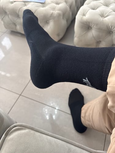 Customer photo review of Crew Socks