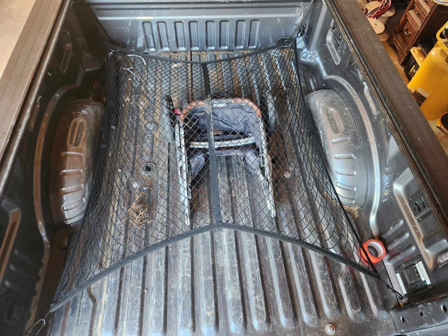Customer photo review of LockeDown™ Elastic Cargo Net