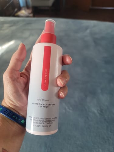 Customer photo review of Toy Cleaner - Cleansing mist