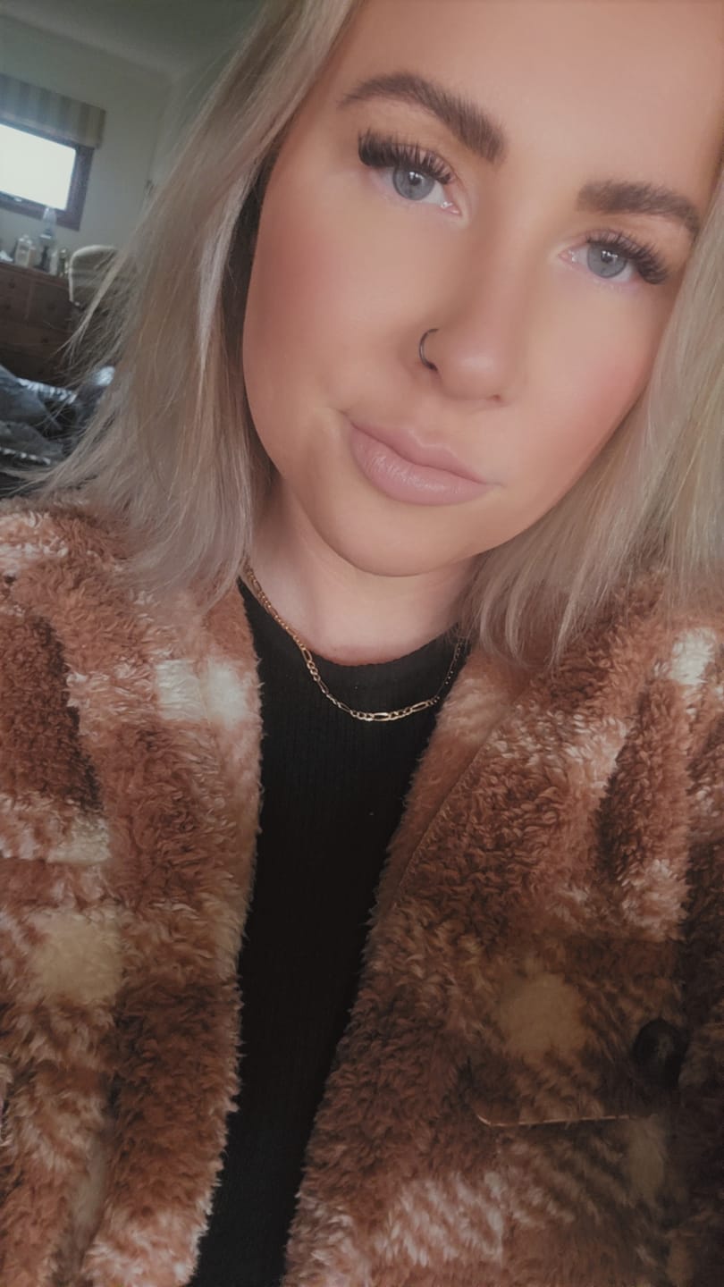 Customer photo review of Infinaluxe Pre-mapped Segment Lash Extensions – 3 x pairs