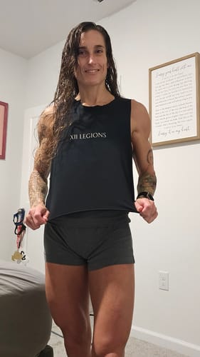 Customer photo review of PSALM 3:7 T-shirt