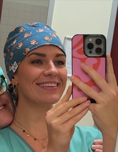 Customer photo review of OP Haube Cute Fox - Bandana