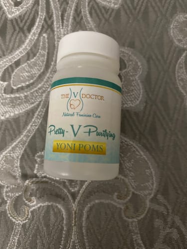 Customer photo review of PURIFYING YONI POMS  "Keep It Fresh" - Vaginal Infections Relief