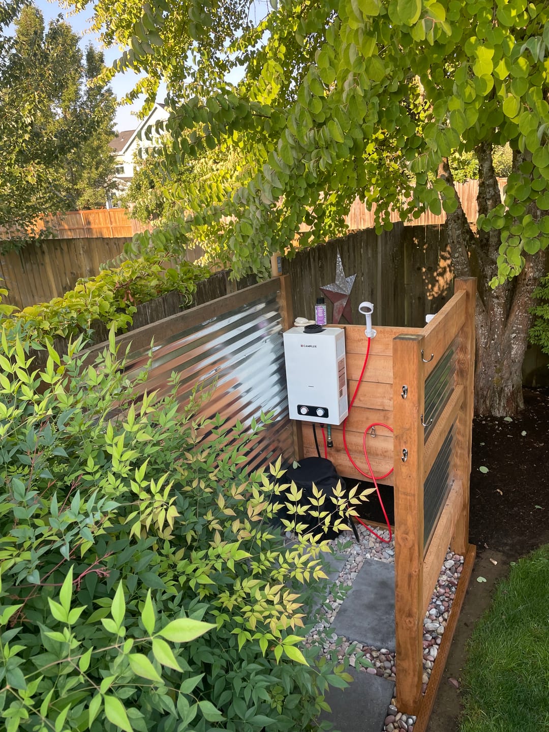 Customer photo review of Camplux BD264 Tankless Propane Water Heater Portable