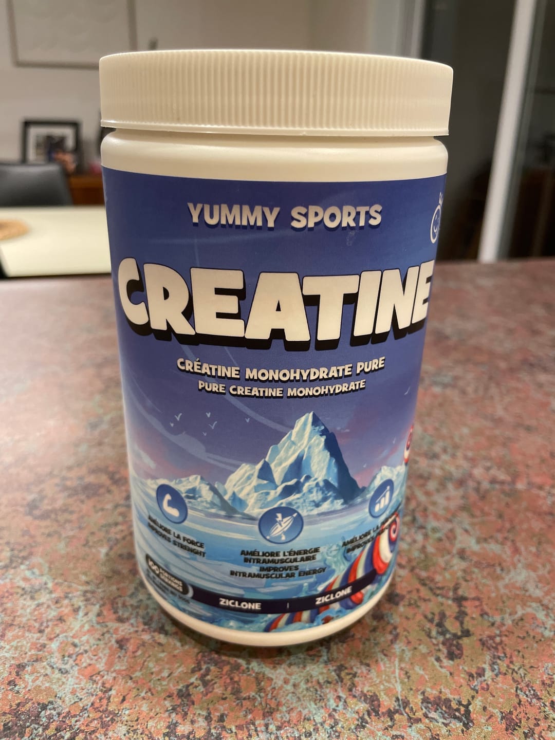 Customer photo review of Yummy Sports - Créatine - 500g