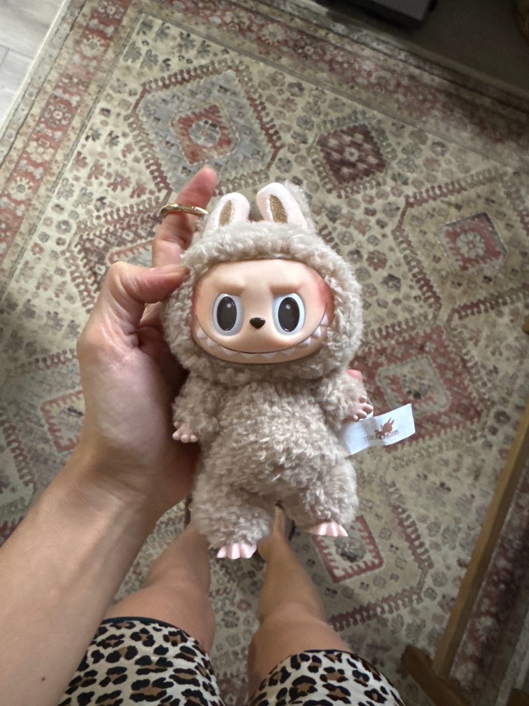 Customer photo review of Labubu Costume Accessory - PETPolyethylene Terephthalate - 24.2gr - MJ107425