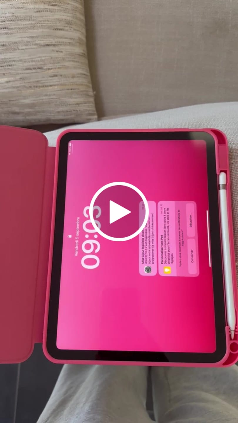 Customer video review of iPad 2025 / 2022 - Dux Ducis Domo Case