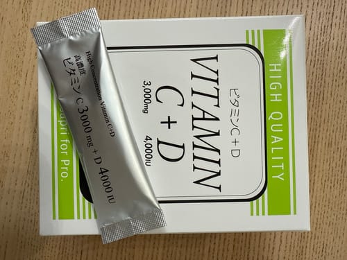 Customer photo review of ビタミンC+D -Wakasapri for Pro.