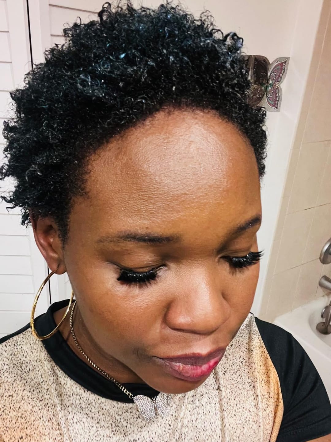 Customer photo review of KERAGEN Brazilian Keratin Treatment - Professional Smoothing Kit for Frizzy Hair