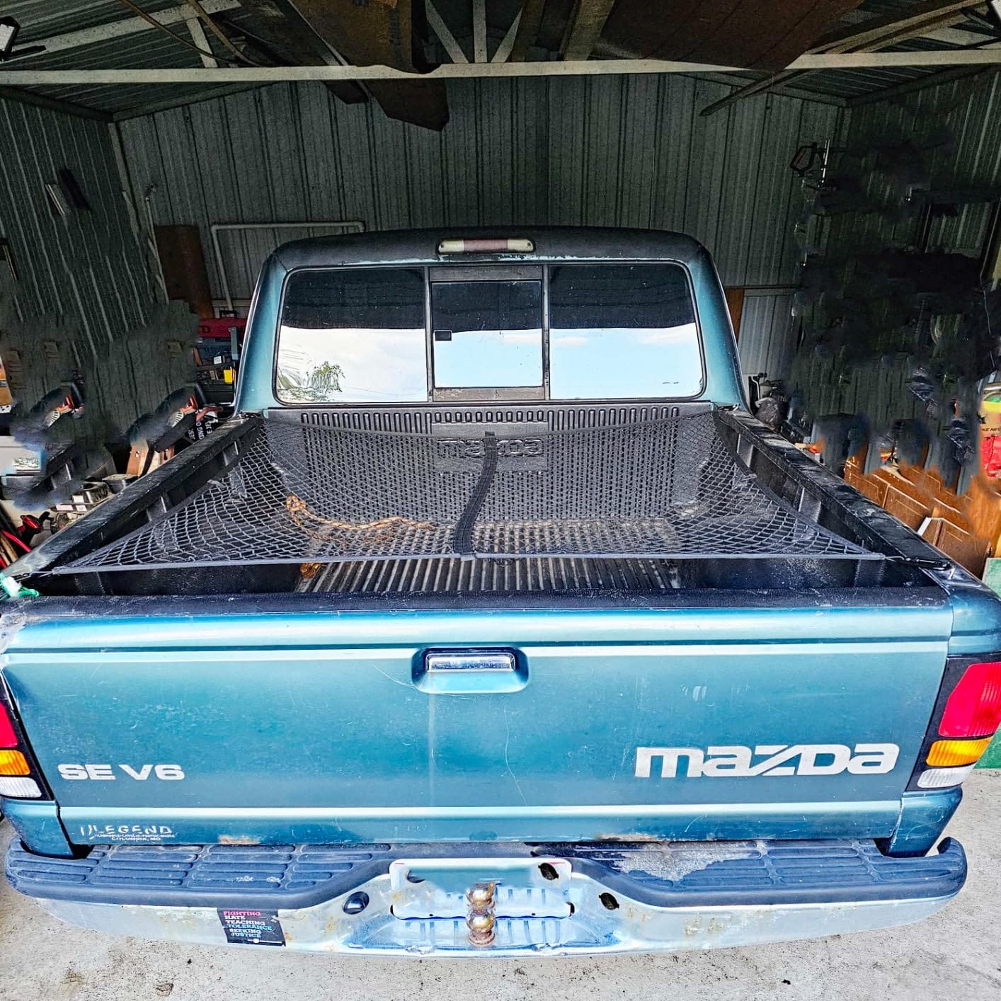 Customer photo review of LockeDown™ Elastic Cargo Net