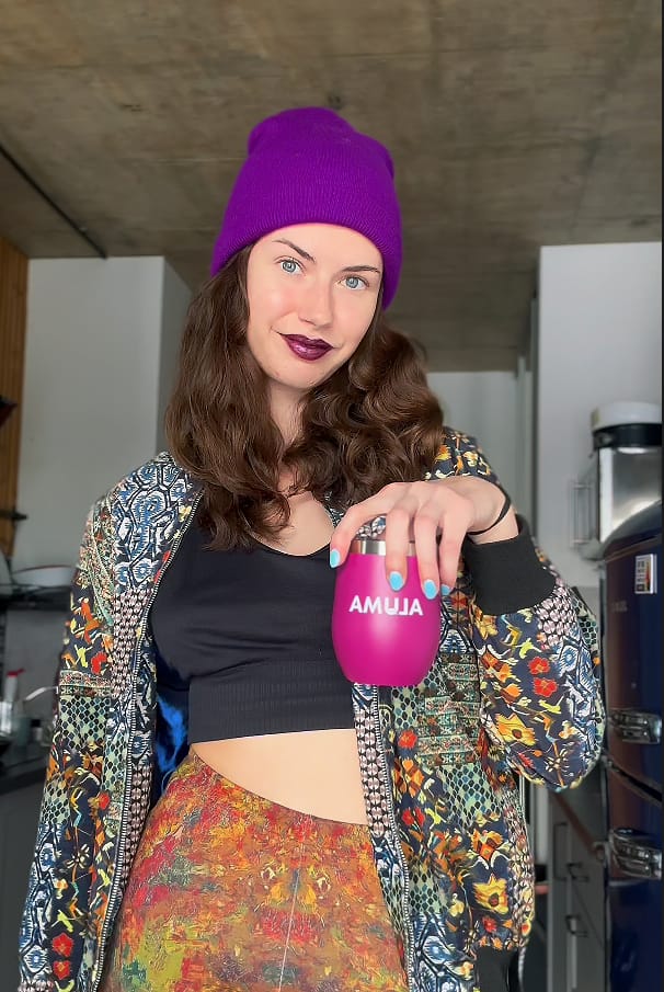 Customer photo review of ALUMA Mushroom Coffee