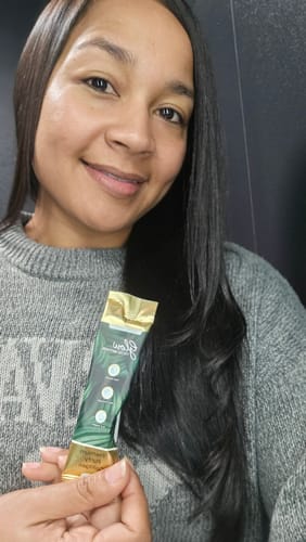 Customer photo review of Glow From Within Collagen Single Servings