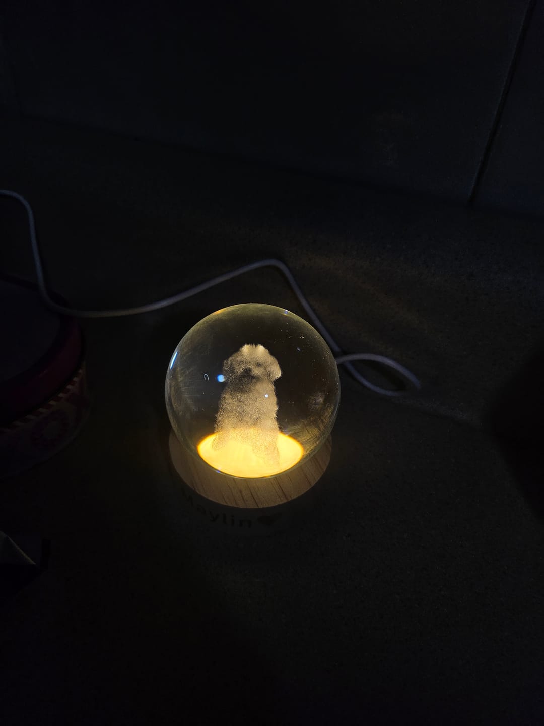 Customer photo review of Esfera de Cristal