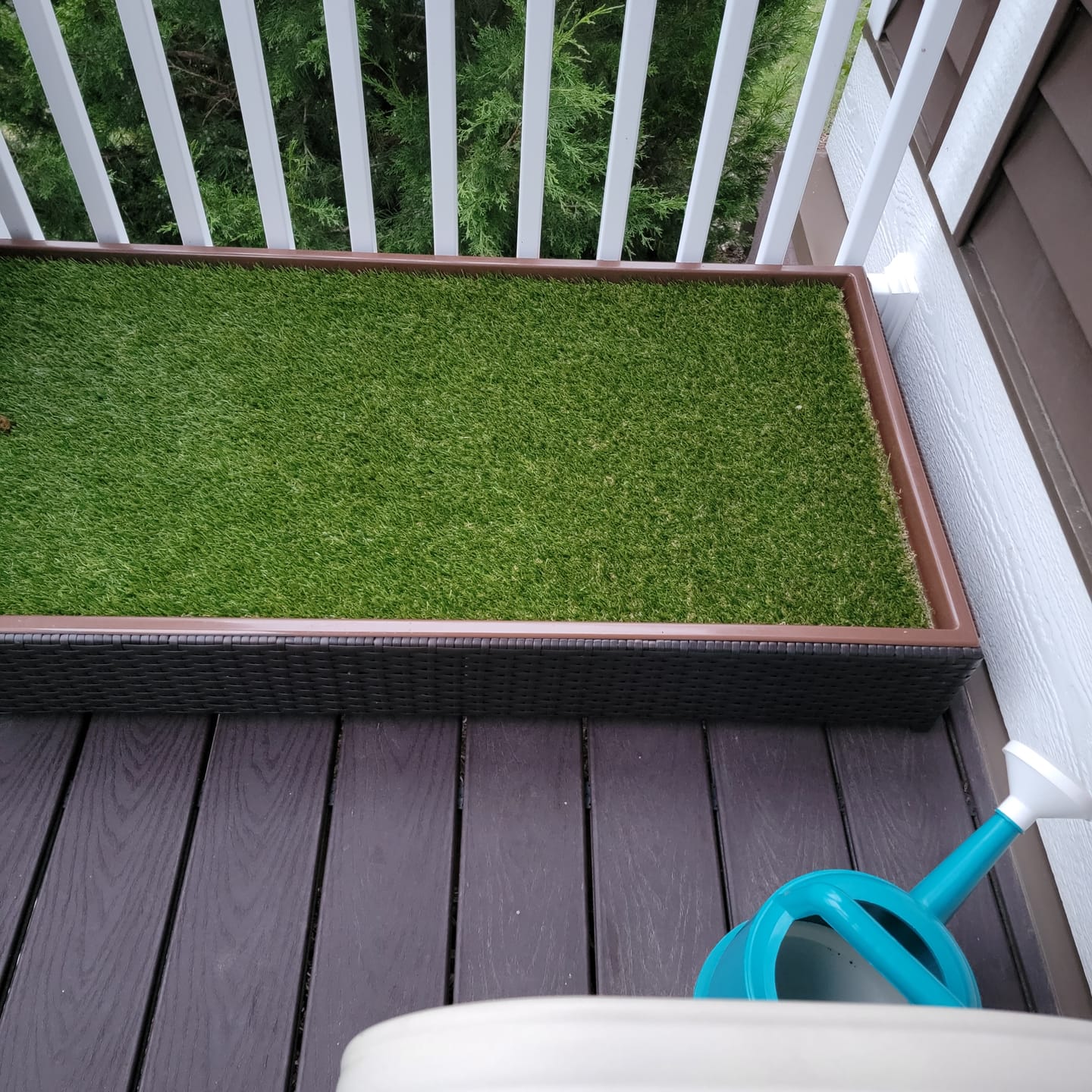 Customer photo review of Porch Potty STANDARD