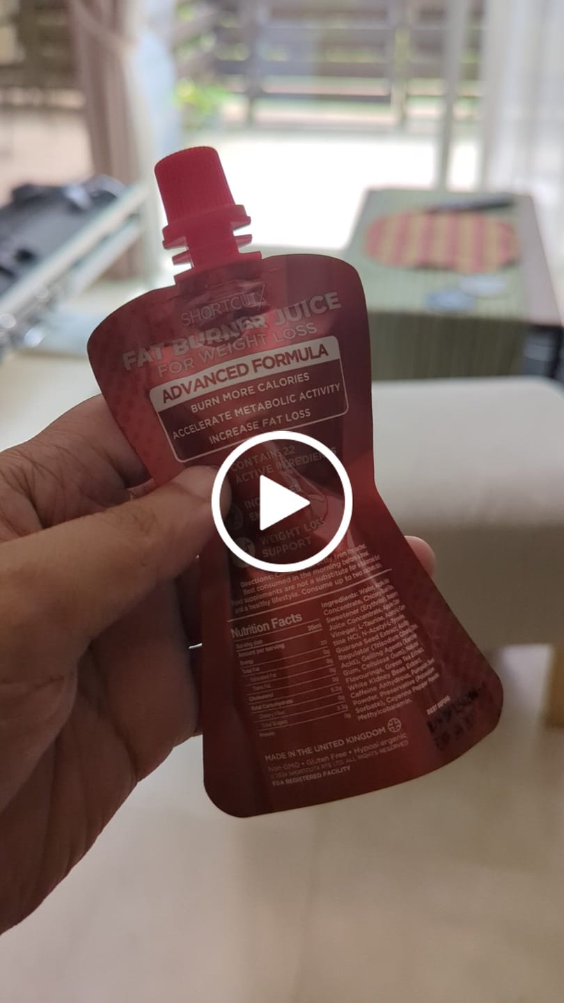 Customer video review of Shortcutx Max Fat Burner Berry Punch