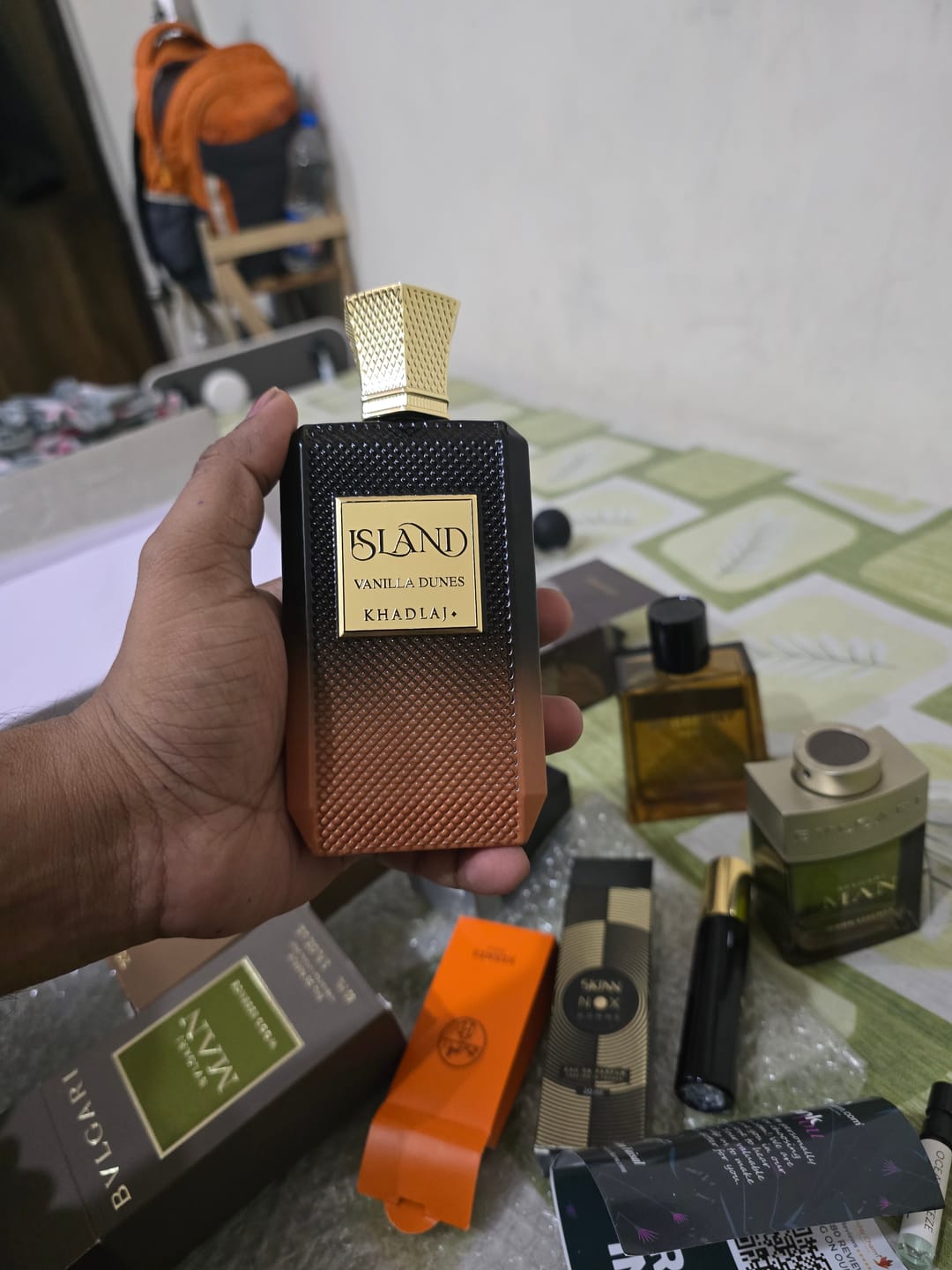 Customer photo review of Khadlaj Island Vanilla Dunes Extrait De Parfum For Unisex