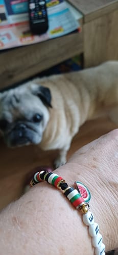 Customer photo review of Palestine Freedom Bracelet
