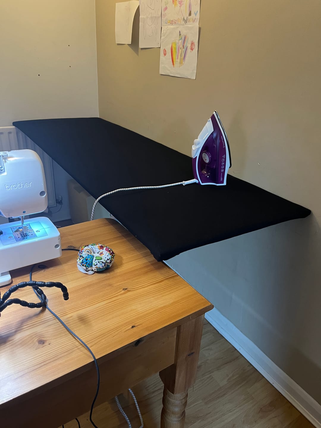 Customer photo review of Plain Soft Cotton Canvas Fabric