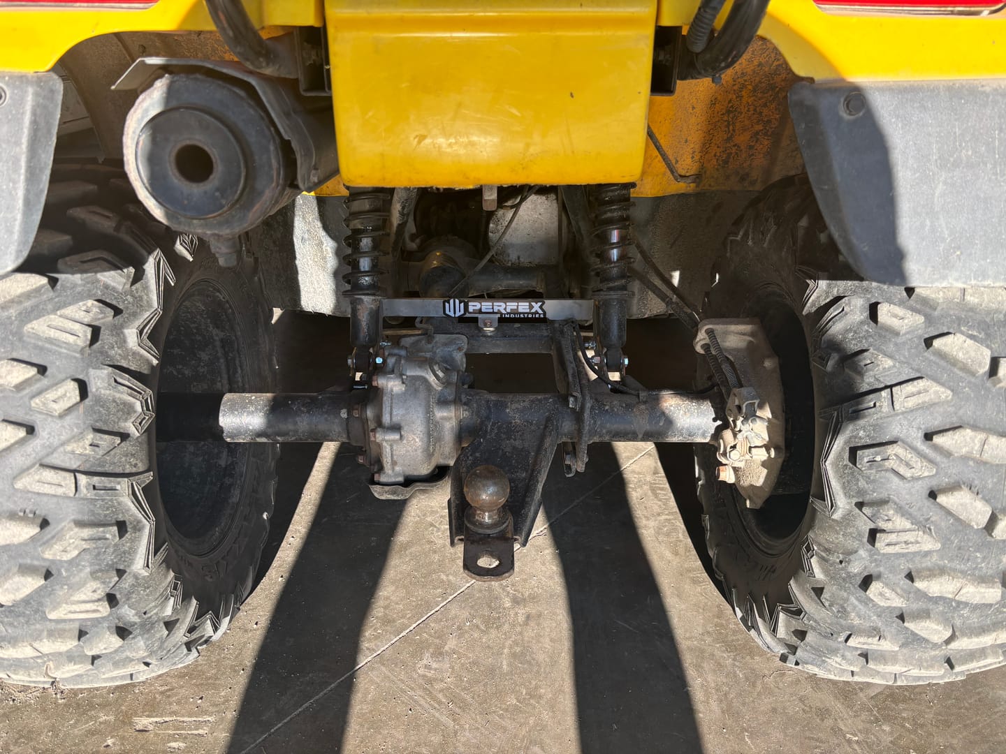 Customer photo review of 1995 to 2011 Honda Foreman 400/450/500 — Long Travel Suspension Kit
