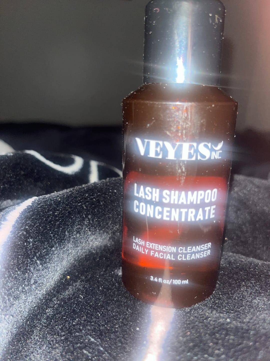 Customer photo review of Lash Shampoo Concentrate 100ML